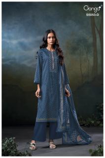 Ganga diantha 5053 wholesale kurtis dress material sarees bengaluru karnataka